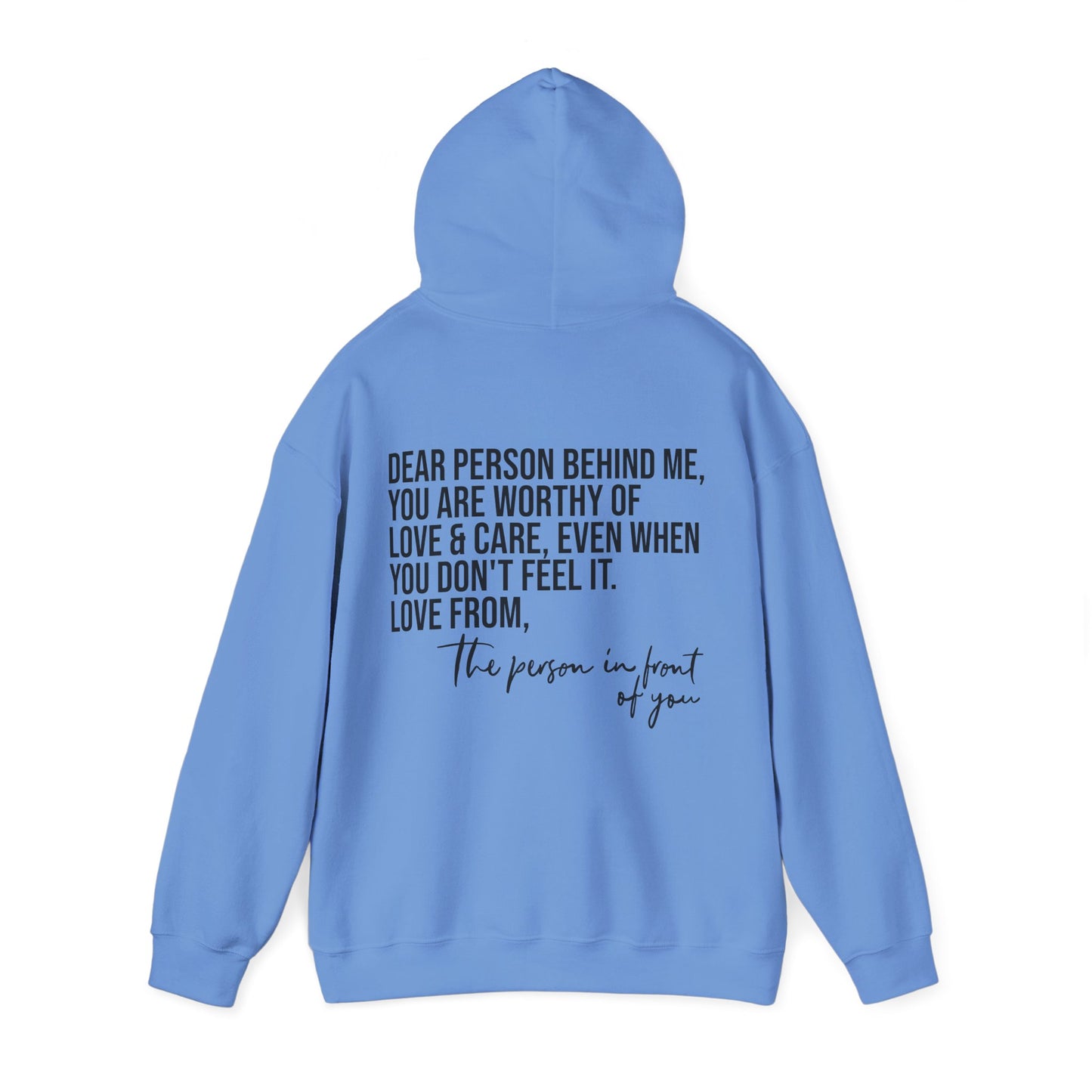 DPBM, You Are Worthy Of Love & Care Hooded Sweatshirt