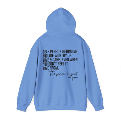 DPBM, You Are Worthy Of Love & Care Hooded Sweatshirt