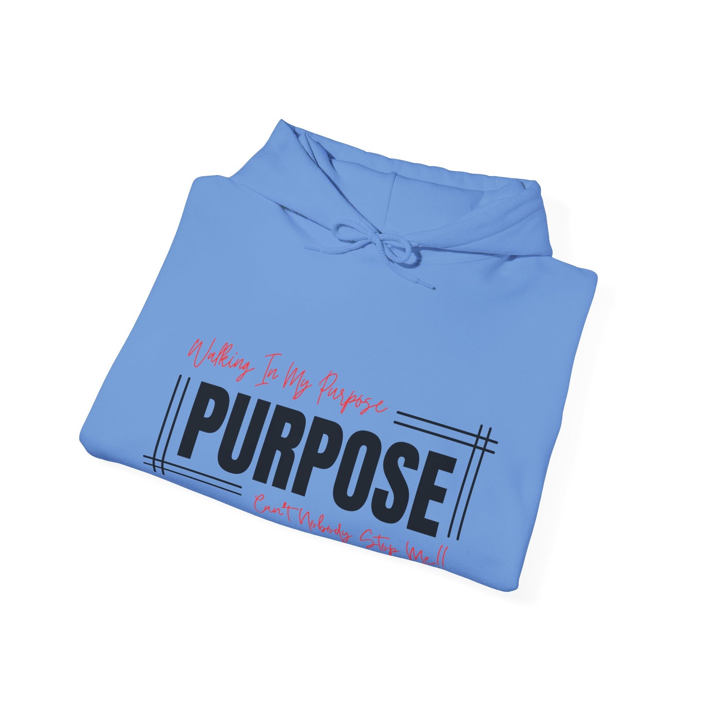 Walking In My Purpose Hooded Sweatshirt