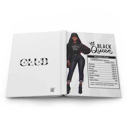 Black Queen Hardcover Journal