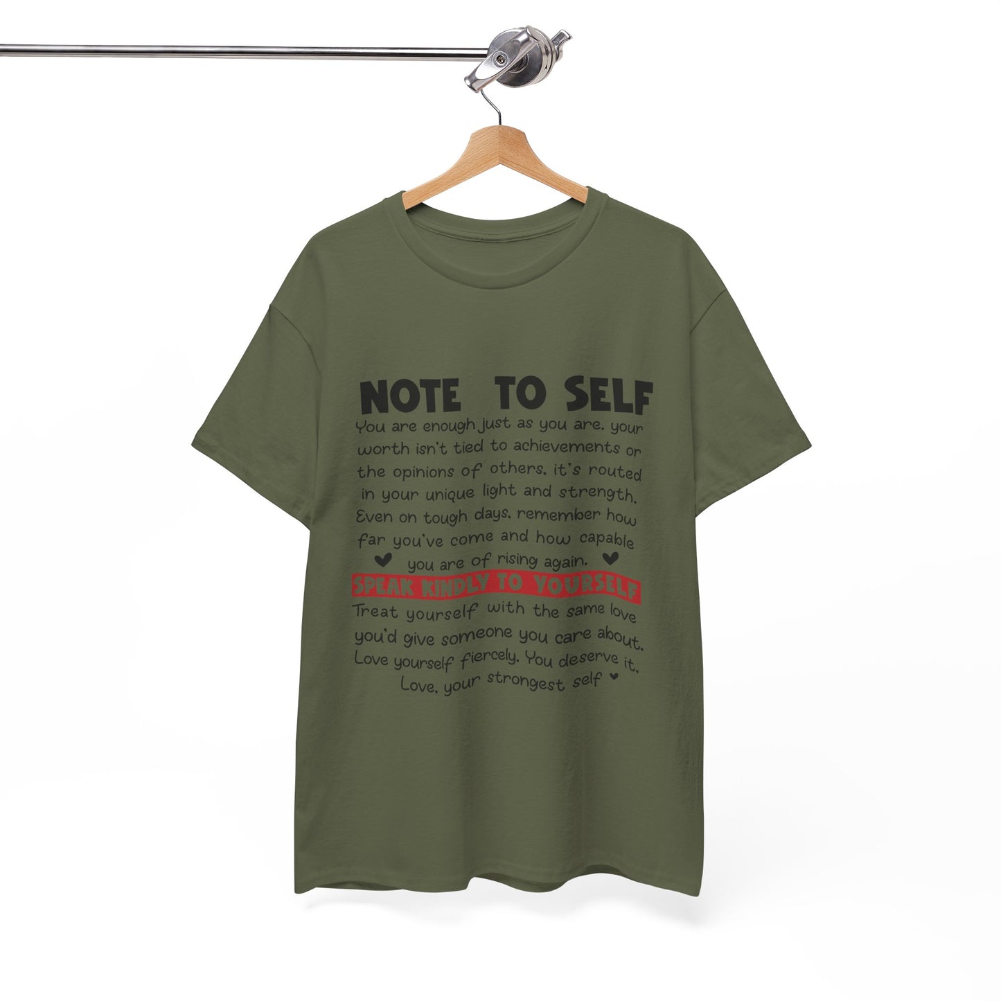 Note To Self | Unisex T-Shirt