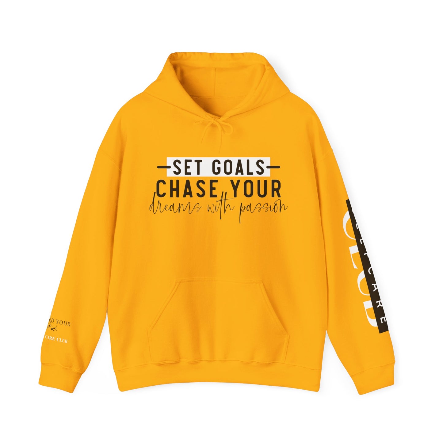 SET GOALS Hooded Sweatshirt