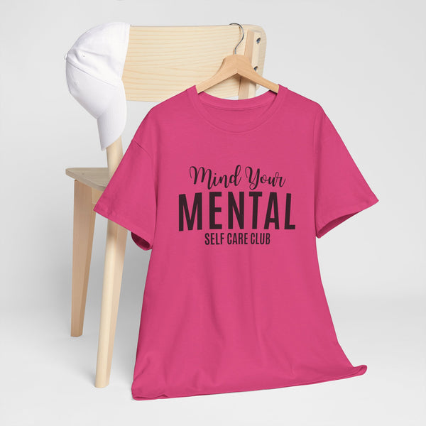 Mind Your Mental SCC | Unisex T-Shirt (Black Logo)