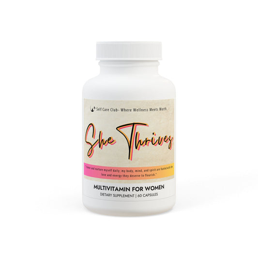 She Thrives Multivitamin for Women Supplement (60 Capsules)