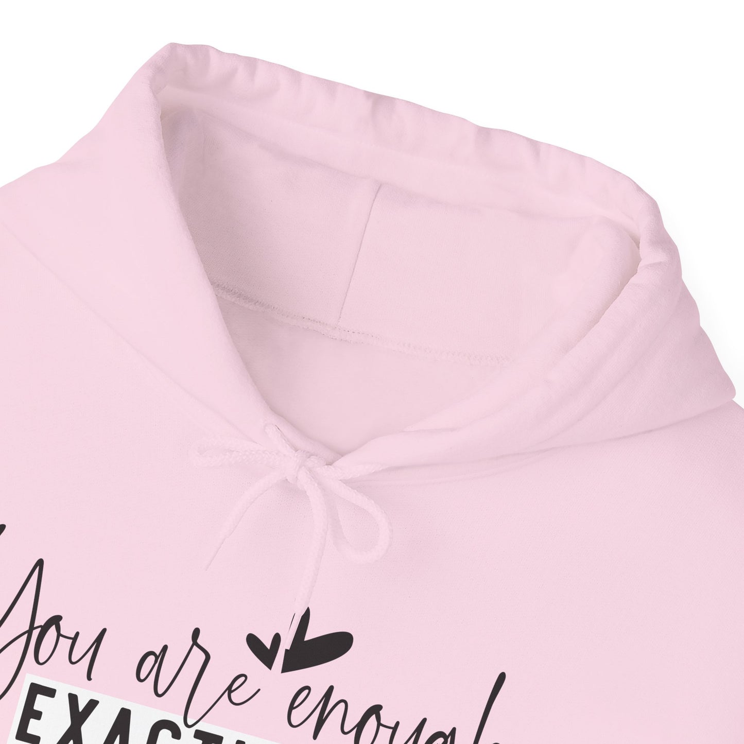 EXACTLY ENOUGH Hooded Sweatshirt