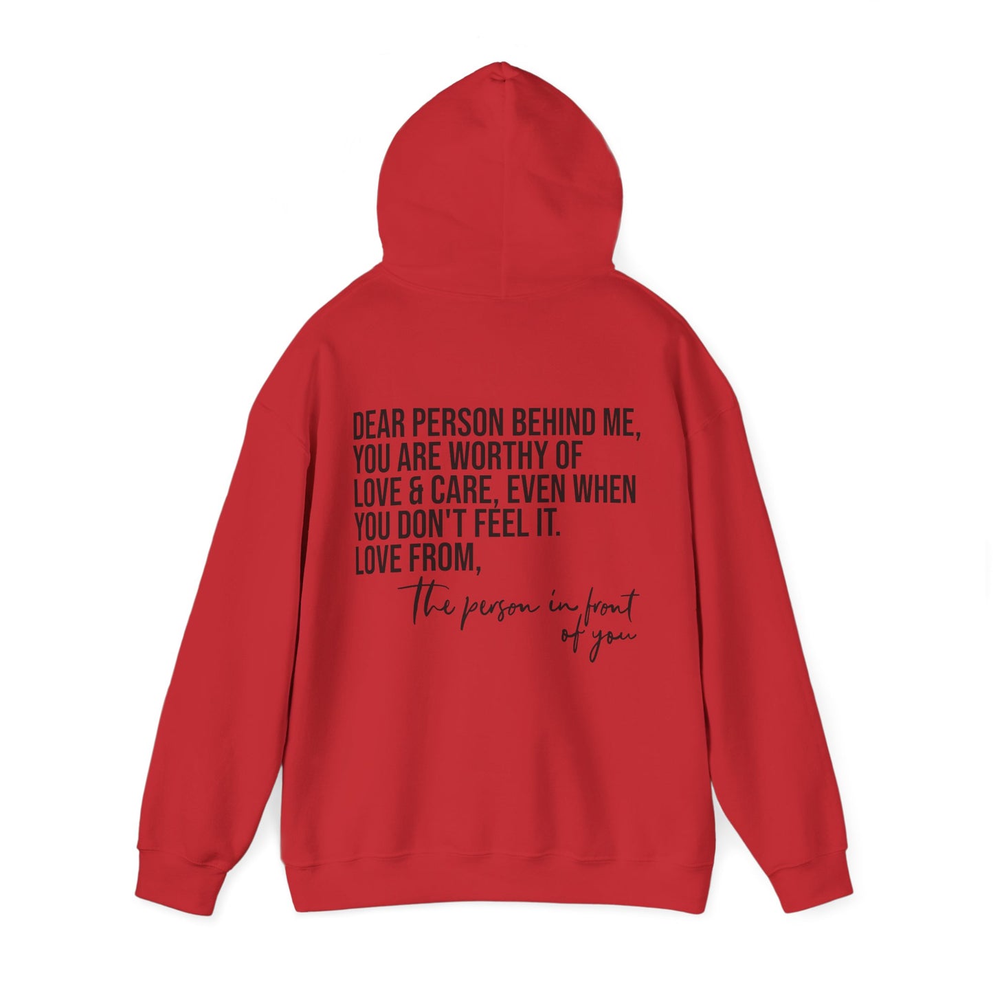 DPBM, You Are Worthy Of Love & Care Hooded Sweatshirt