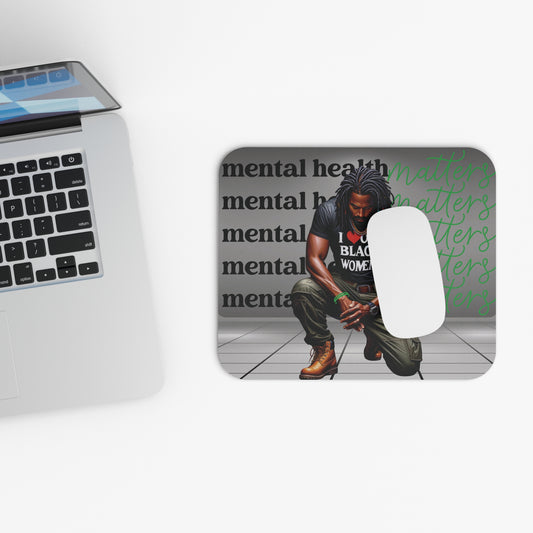His Mental Health Matters Mouse Pad