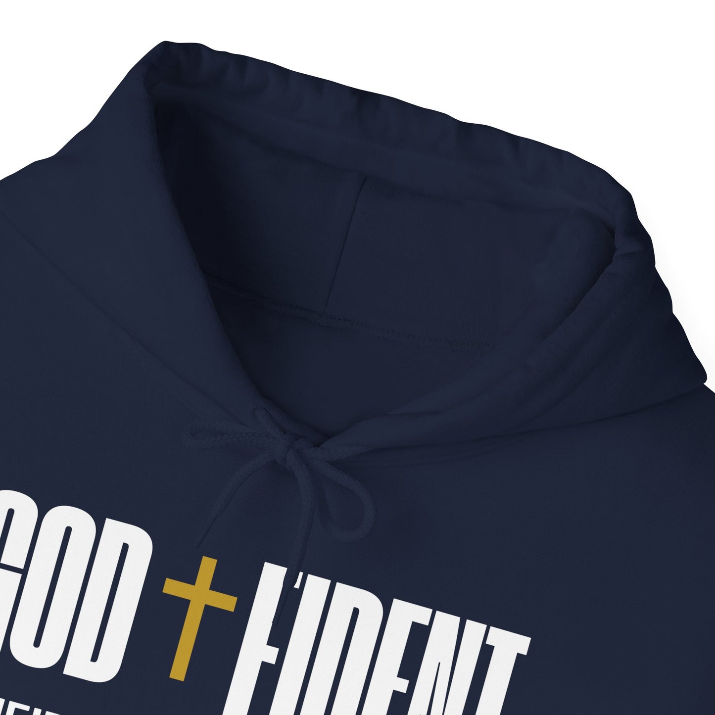 GODFIDENT Hooded Sweatshirt — Confidence Rooted in God | Unisex