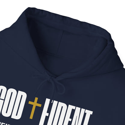 GODFIDENT Hooded Sweatshirt — Confidence Rooted in God | Unisex