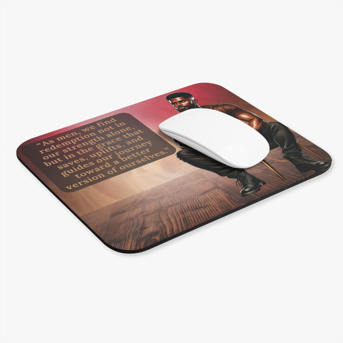 Saved By Grace Mouse Pad