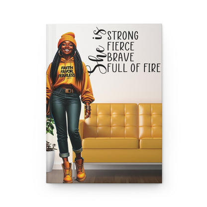 She Is… Hardcover Journal