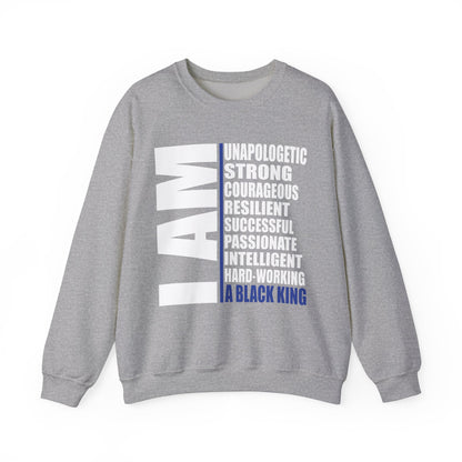 I AM (Black King) Sweatshirt