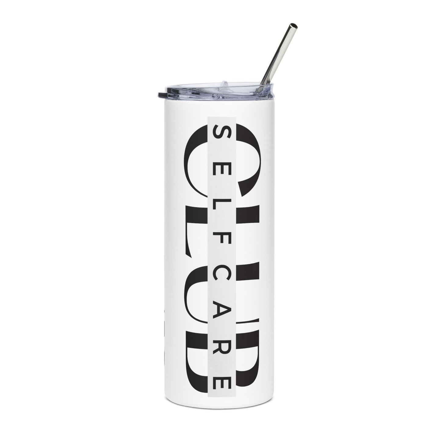 Self Care Club Stainless Steel Tumbler, 20oz