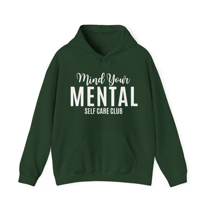 Mind Your Mental SCC Hooded Sweatshirt (White Logo)