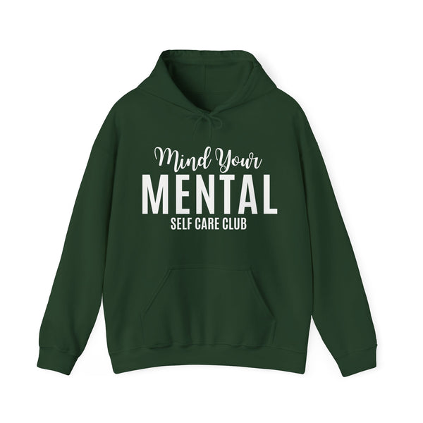 Mind Your Mental SCC Hooded Sweatshirt (White Logo)
