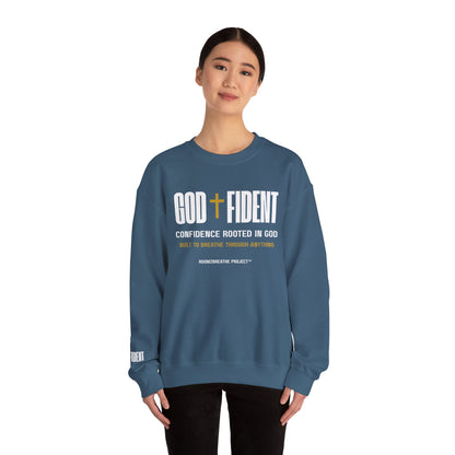 GODFIDENT Sweatshirt — Confidence Rooted in God | Unisex