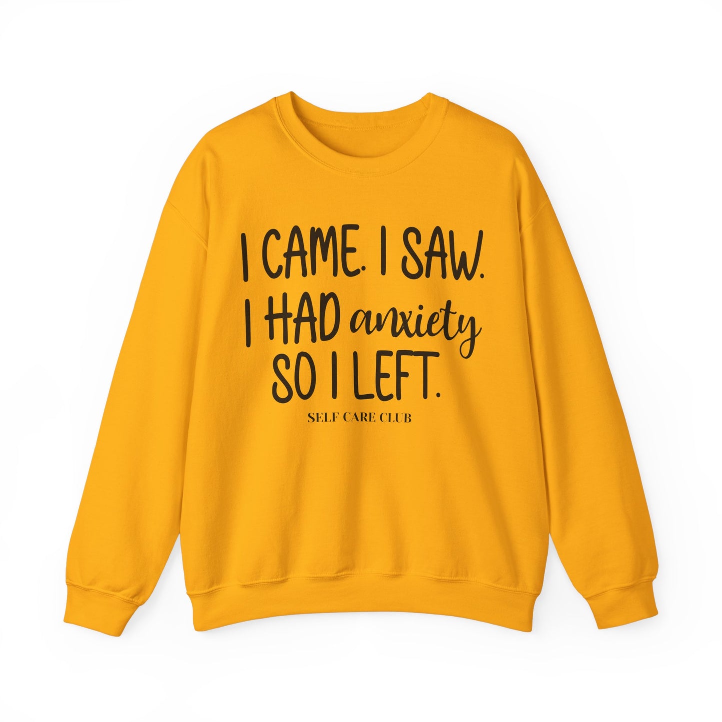 I Came, Saw & Left Sweatshirt