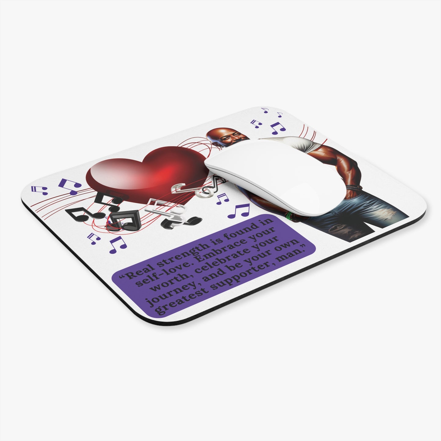 Strength In Love Mouse Pad