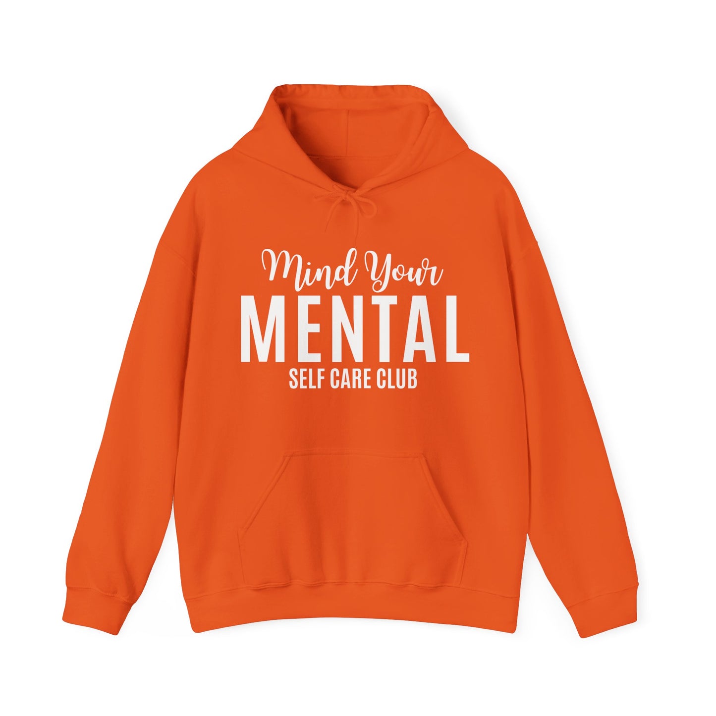 Mind Your Mental SCC Hooded Sweatshirt (White Logo)