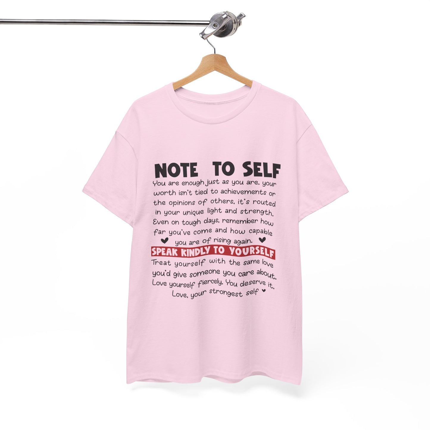 Note To Self | Unisex T-Shirt