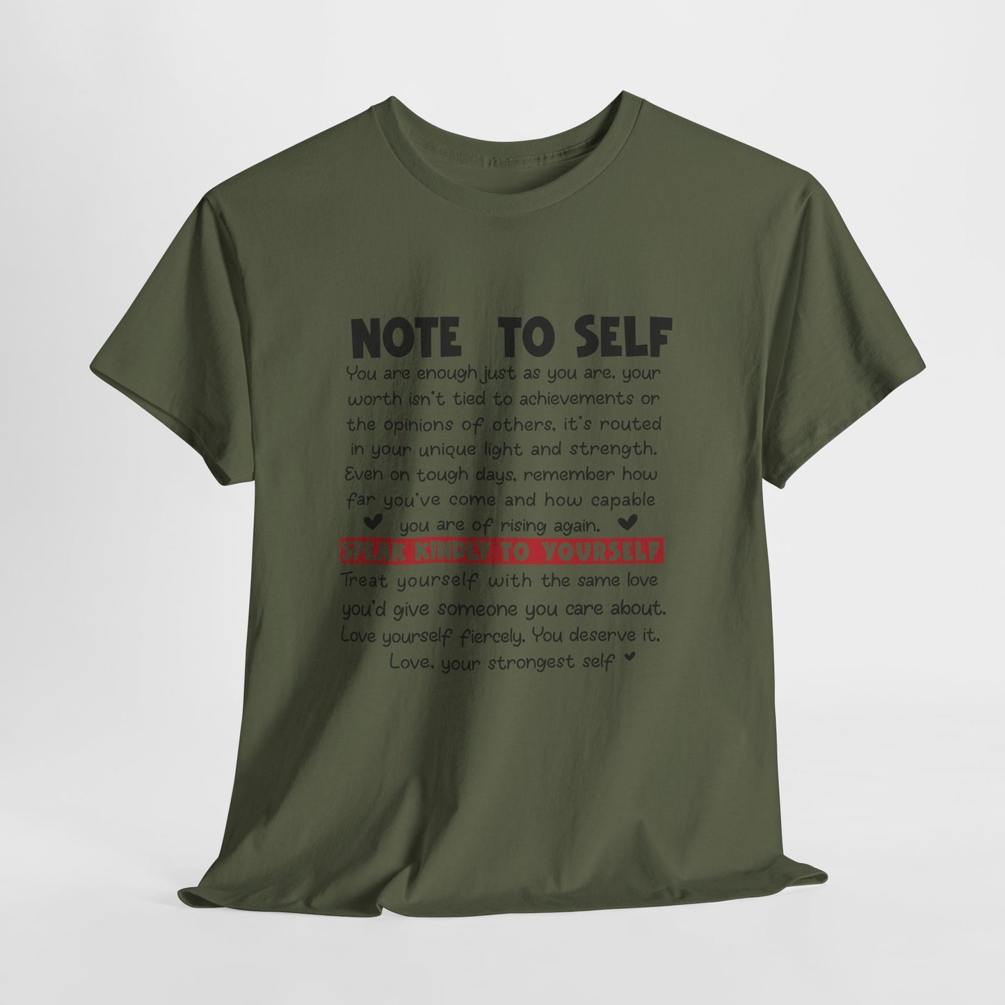 Note To Self | Unisex T-Shirt