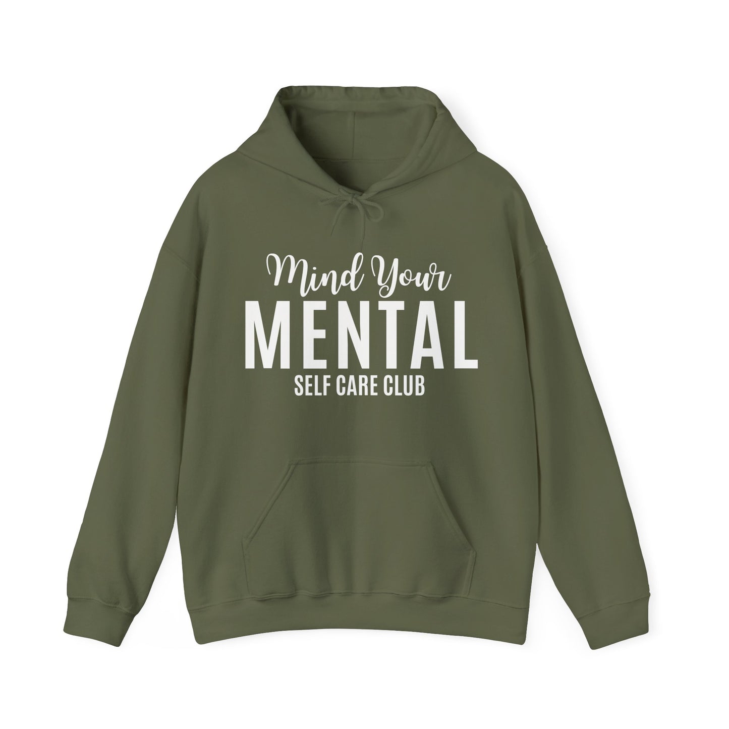 Mind Your Mental SCC Hooded Sweatshirt (White Logo)