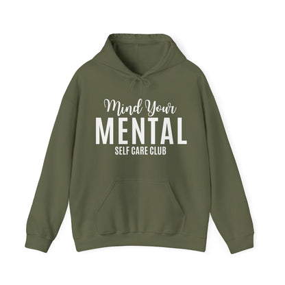 Mind Your Mental SCC Hooded Sweatshirt (White Logo)