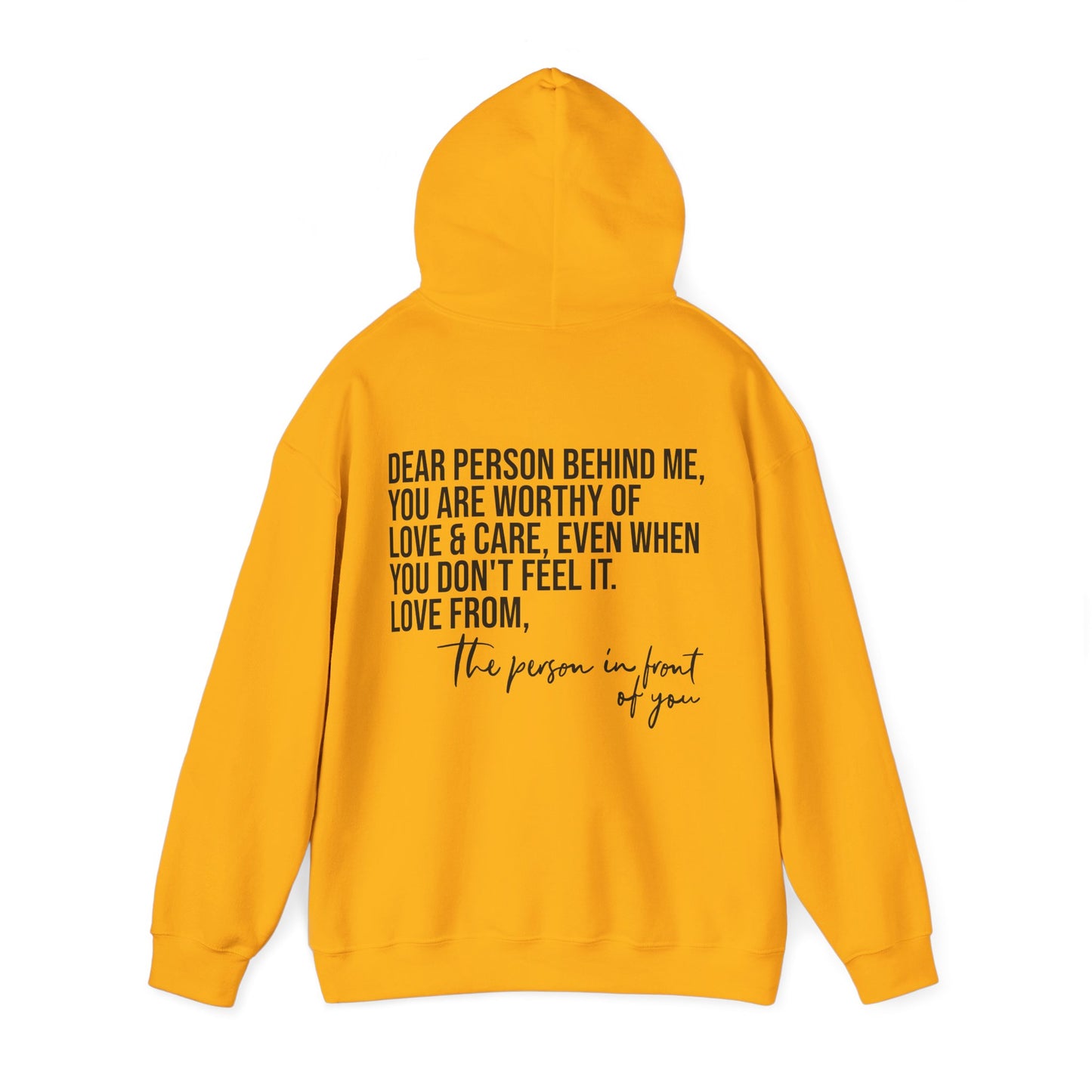 DPBM, You Are Worthy Of Love & Care Hooded Sweatshirt