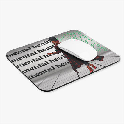Her Mental Health Matters Mouse Pad