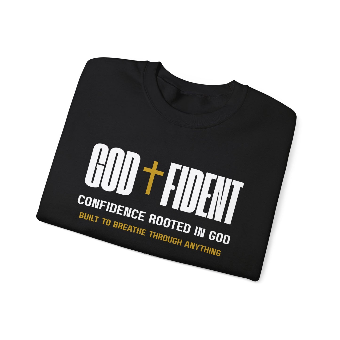 GODFIDENT Sweatshirt — Confidence Rooted in God | Unisex