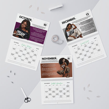 It's A Great Day To Be A Black Woman 2025 Wall Calendar