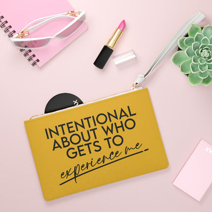 Intentional Experience Clutch Bag