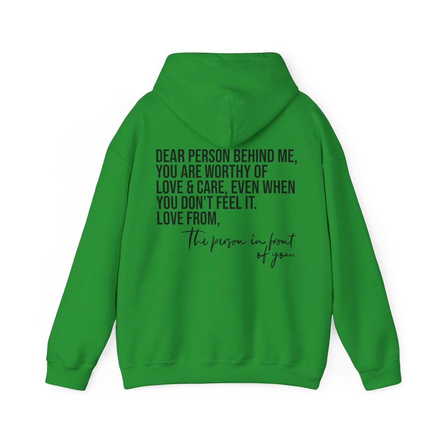 DPBM, You Are Worthy Of Love & Care Hooded Sweatshirt