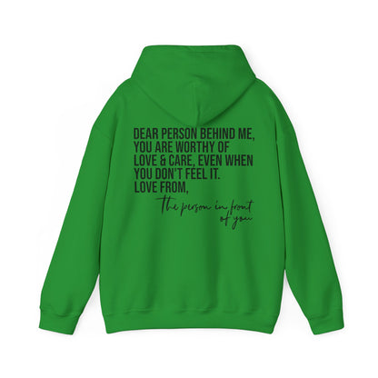 DPBM, You Are Worthy Of Love & Care Hooded Sweatshirt
