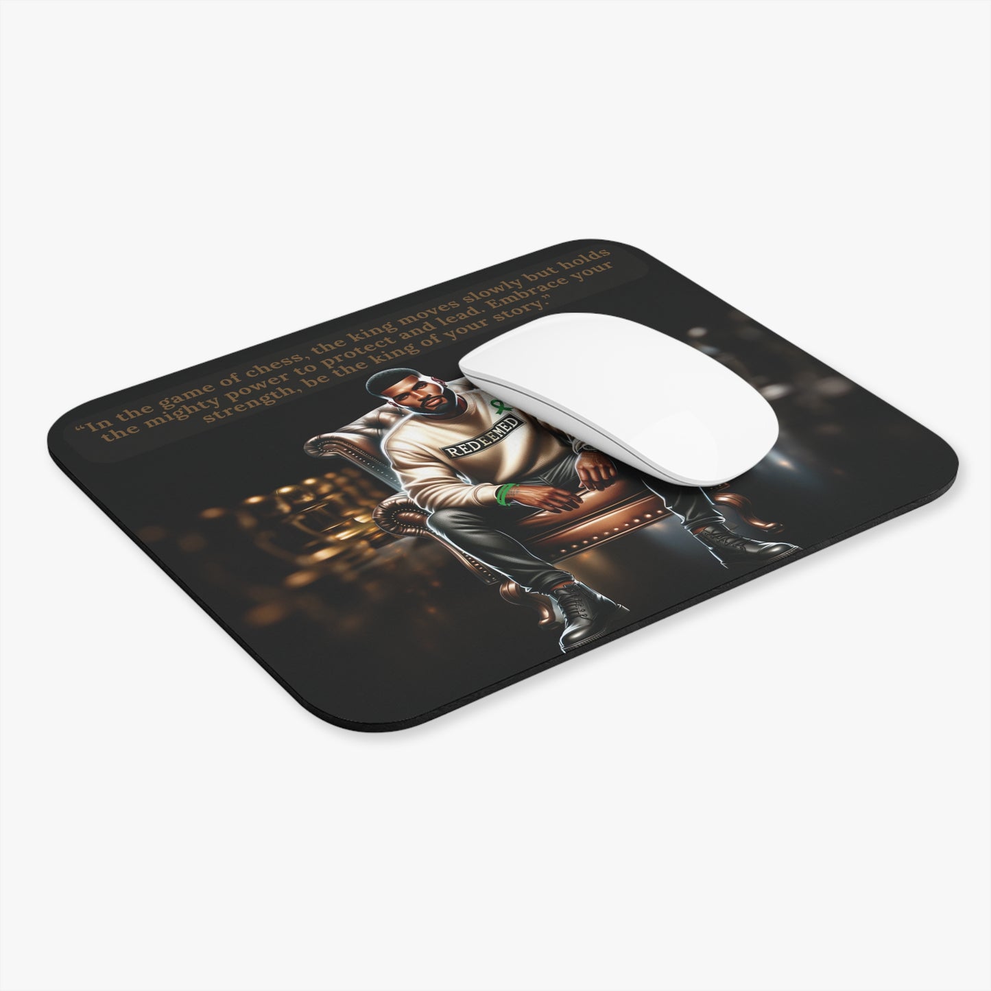 Redeemed King Mouse Pad