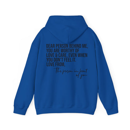 DPBM, You Are Worthy Of Love & Care Hooded Sweatshirt