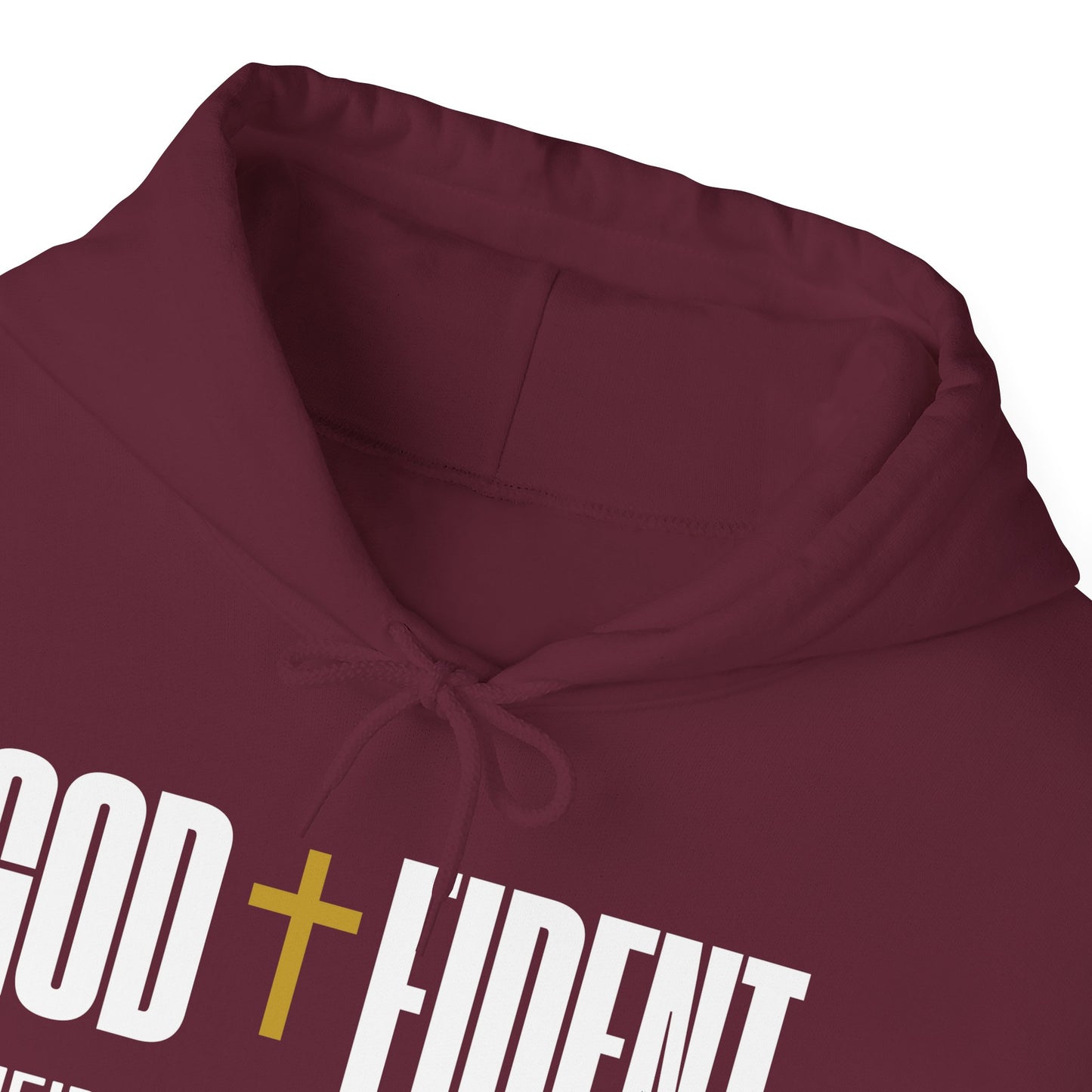 GODFIDENT Hooded Sweatshirt — Confidence Rooted in God | Unisex