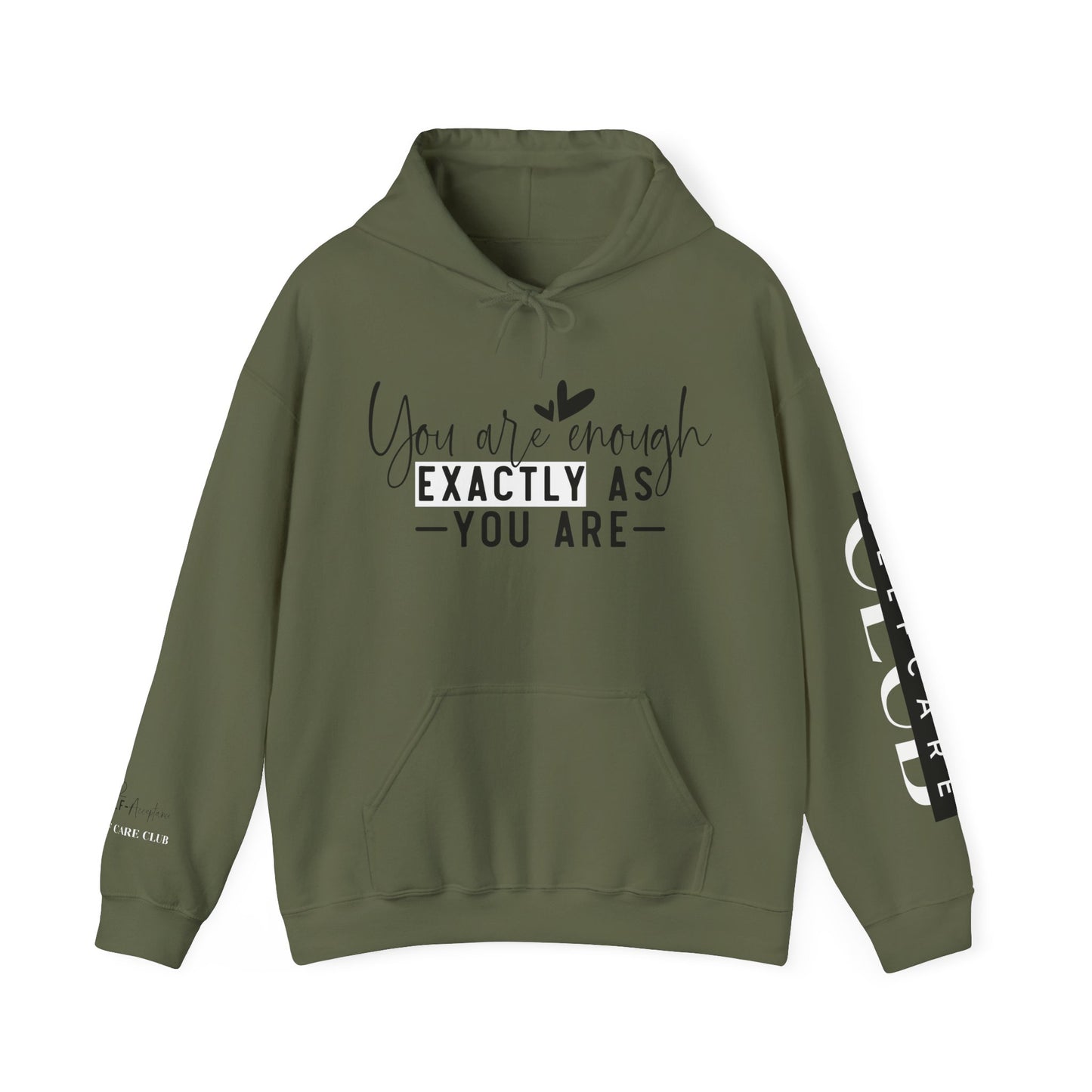 EXACTLY ENOUGH Hooded Sweatshirt