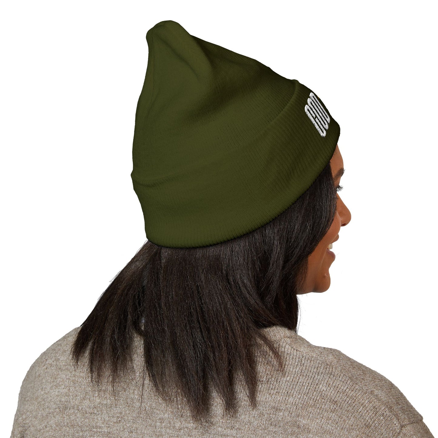 GODFIDENT Classic Cuffed Beanie — Warmth With Purpose (Embroidery)