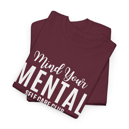 Camiseta SCC con el logo blanco "Cuida tu mente"