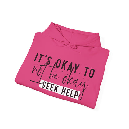 SEEK HELP Hooded Sweatshirt