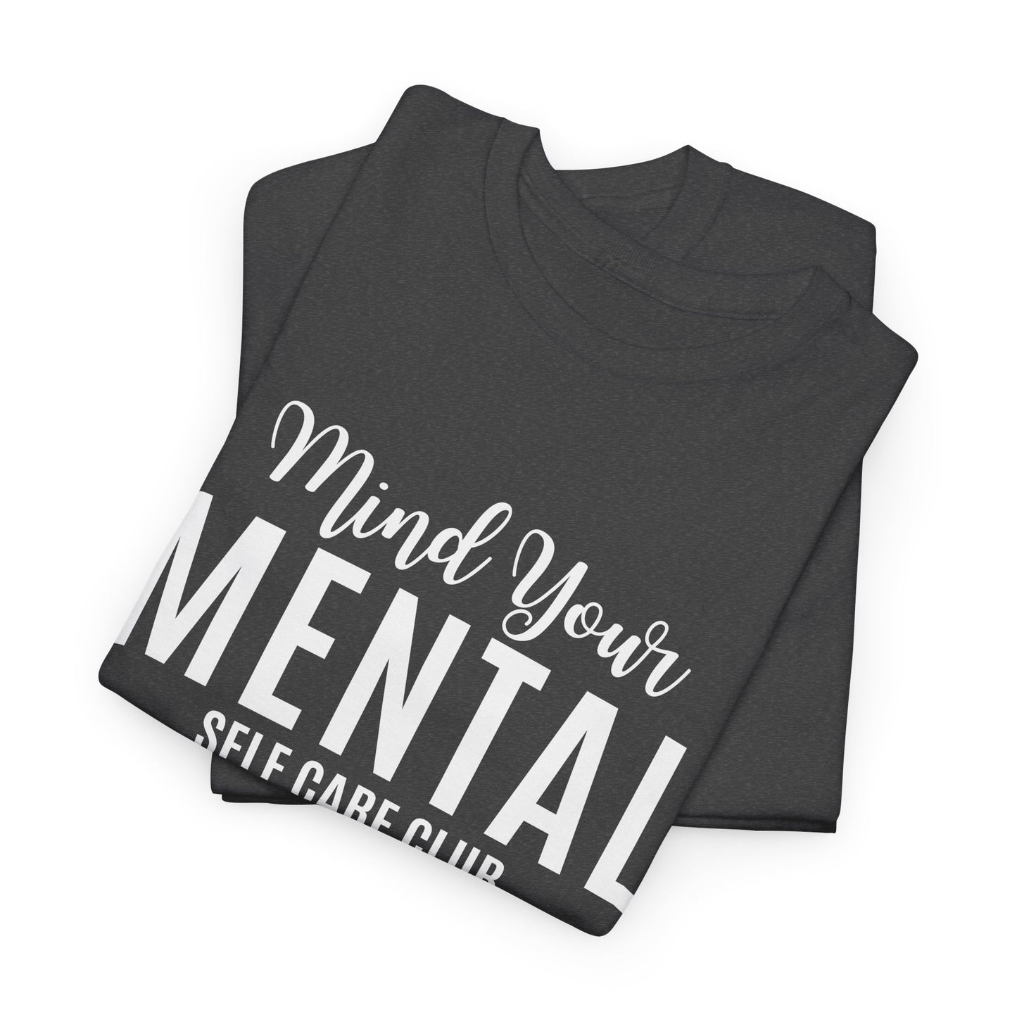 Camiseta SCC con el logo blanco "Cuida tu mente"