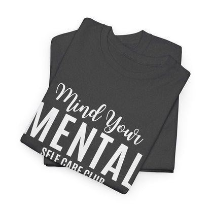 Camiseta SCC con el logo blanco "Cuida tu mente"