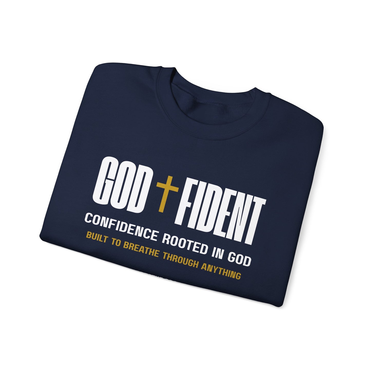 GODFIDENT Sweatshirt — Confidence Rooted in God | Unisex