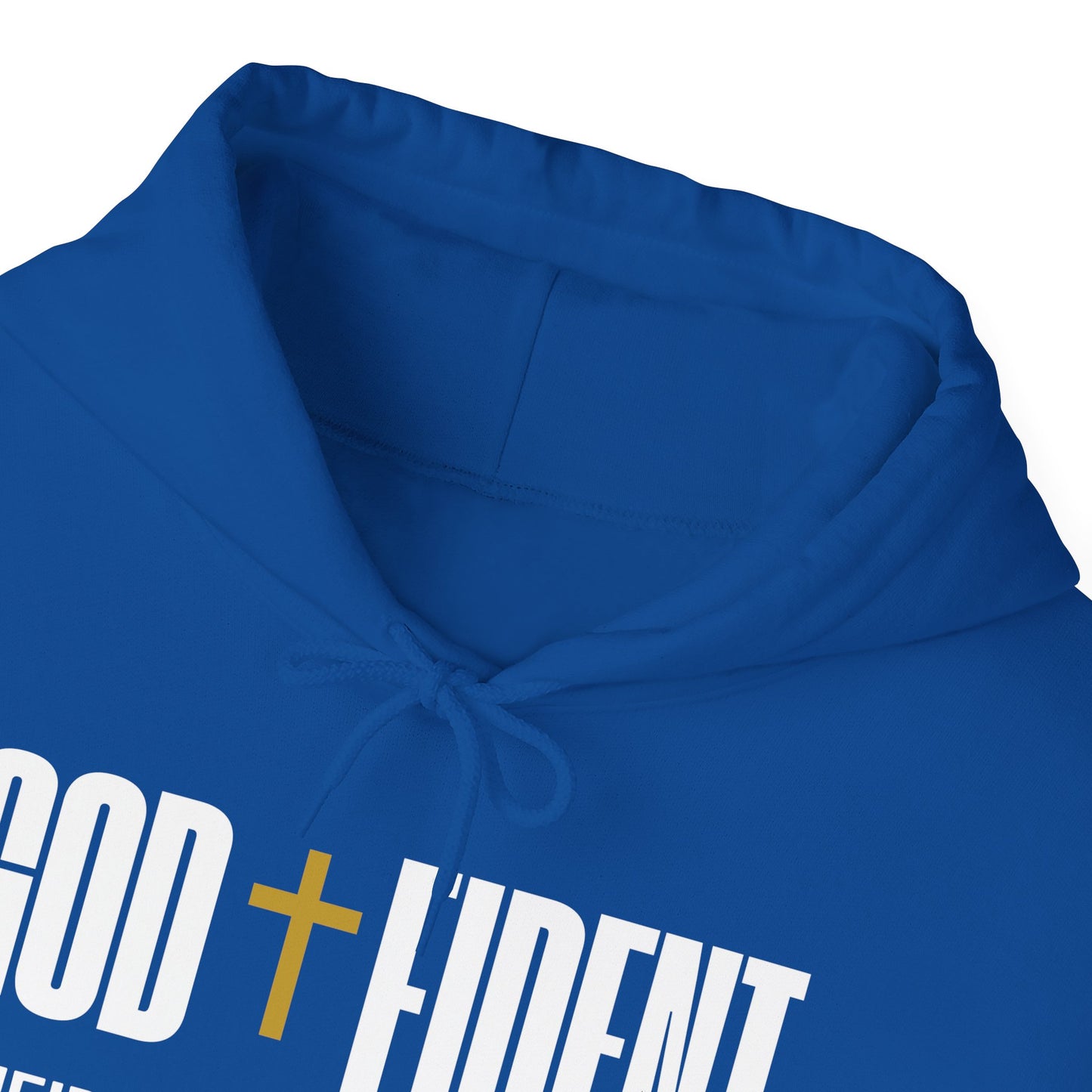 GODFIDENT Hooded Sweatshirt — Confidence Rooted in God | Unisex