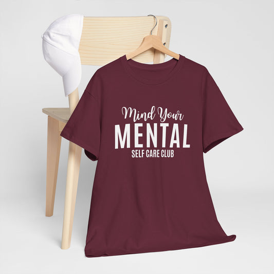 T-shirt Mind Your Mental SCC (logo blanc)