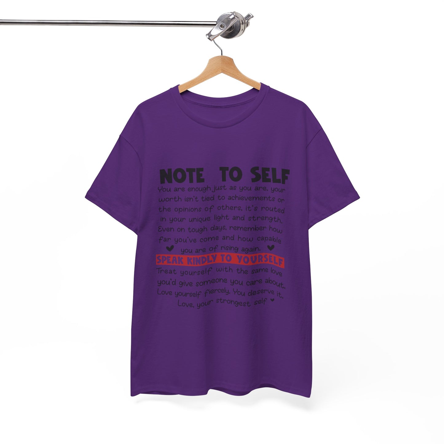 Note To Self | Unisex T-Shirt