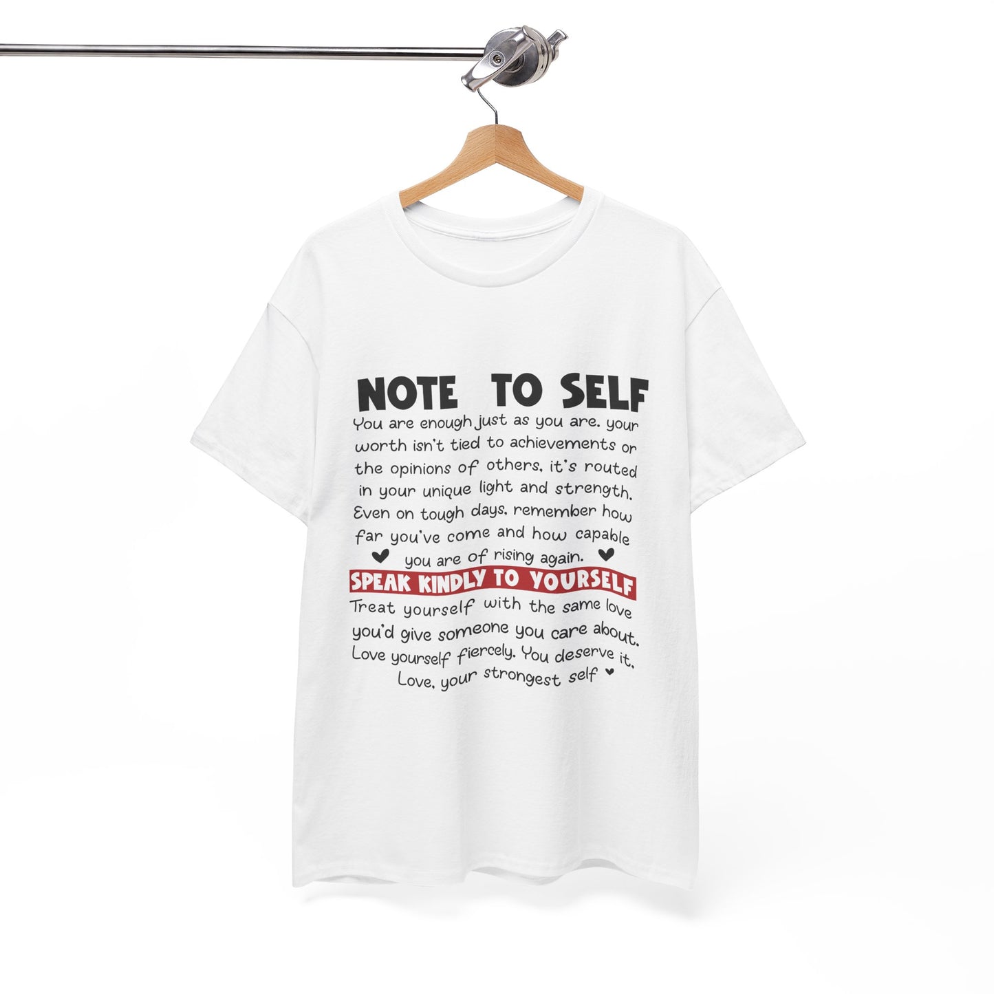 Note To Self | Unisex T-Shirt