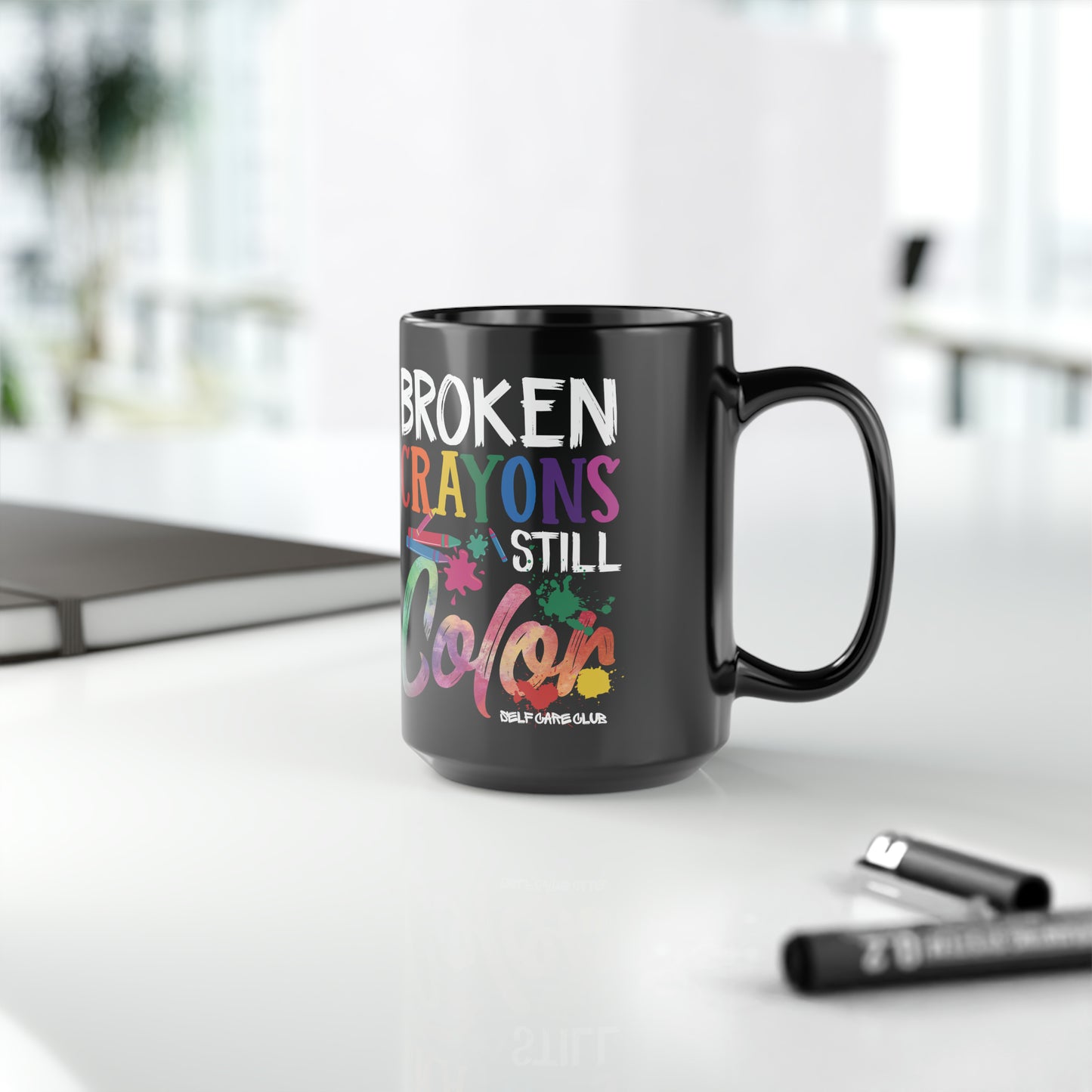 Broken Crayons Still Color BCSC Mug, 15oz