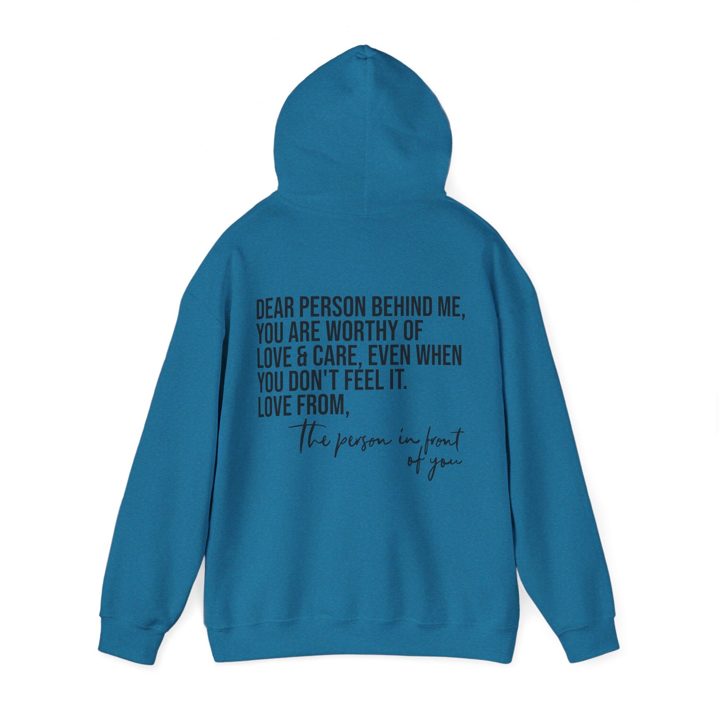 DPBM, You Are Worthy Of Love & Care Hooded Sweatshirt